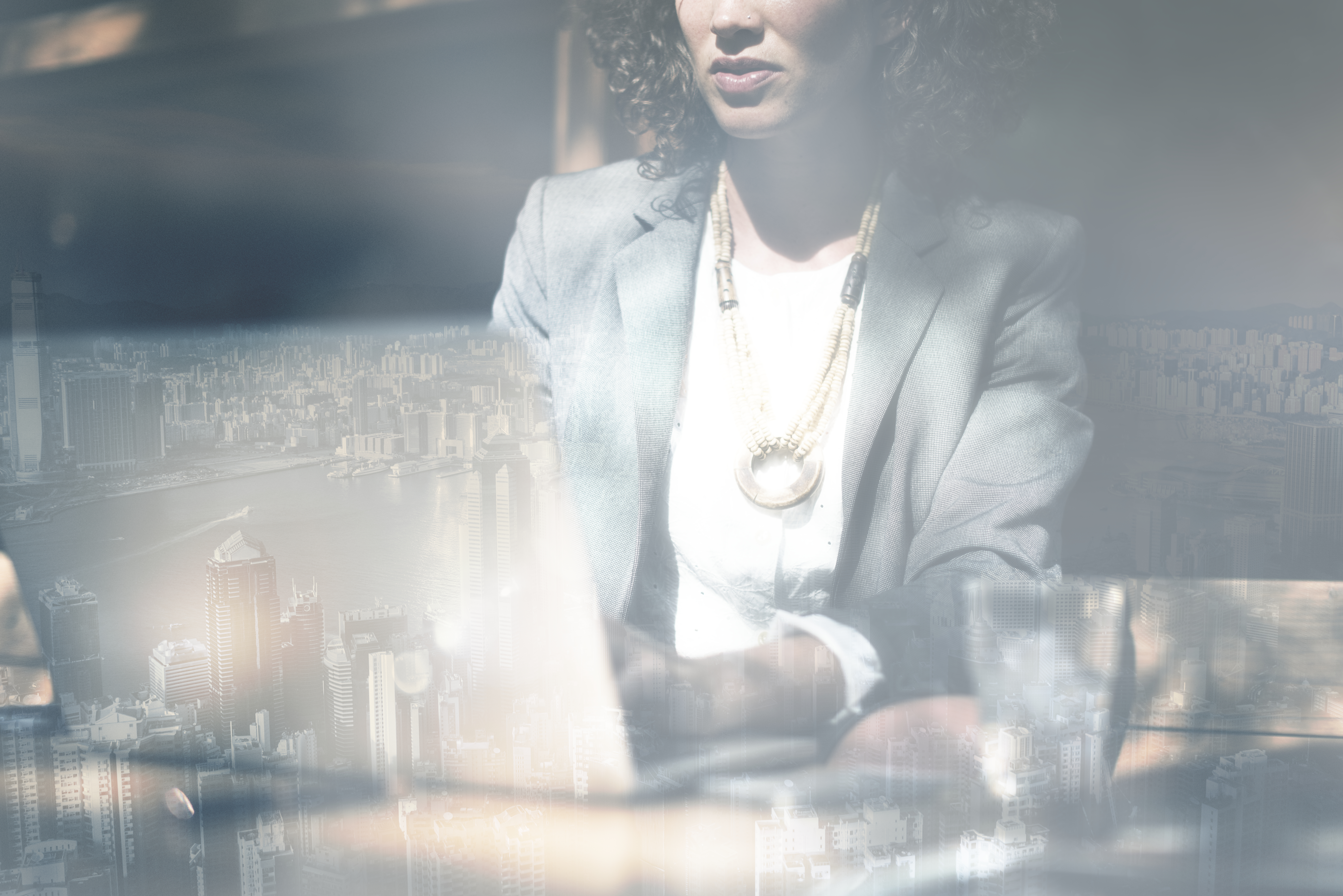 Business professional working on transformation